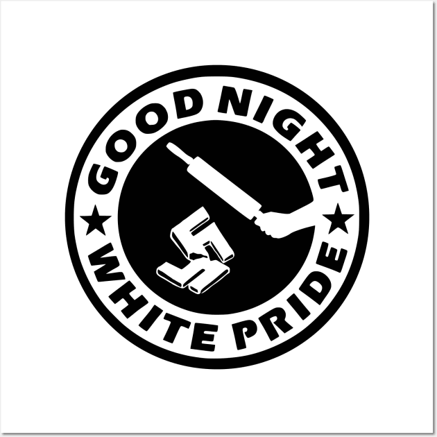 Good Night White Pride Wall Art by prettyinpunk